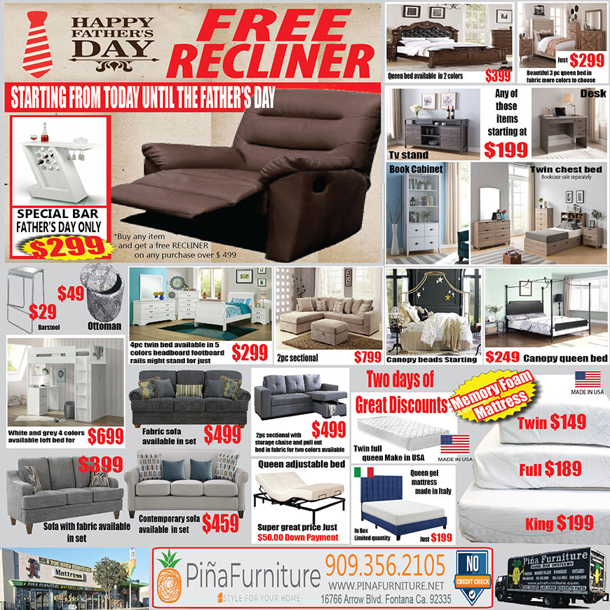 Coupons Pina Furniture