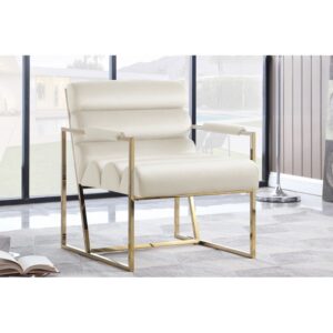ACCENT CHAIR Velvet With Gold or Stainless Steel Frame Available in Beige, Black, Blue, Grey or Green $339.90